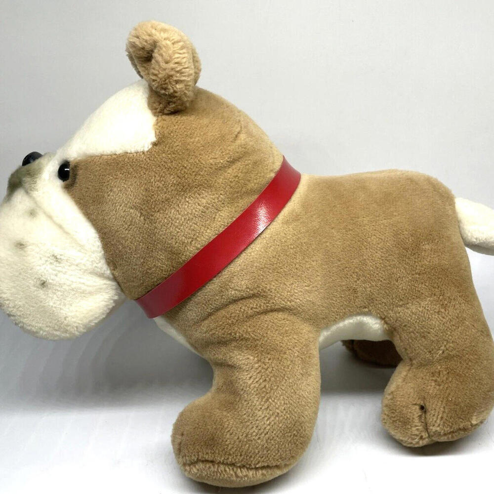 Dakin Bull Dog Plush‎ 13" Stuffed Animal Vintage 1984